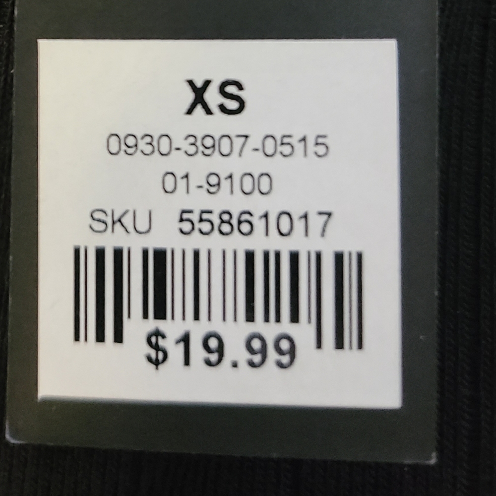 Seductions Black Dress, Size XS. - Picture 3 of 3